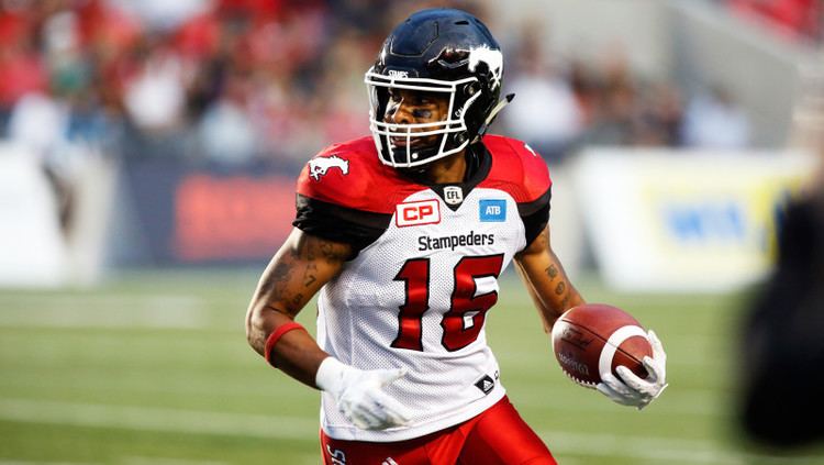 Marquay McDaniel Trust leads to recognition for McDaniel in Stamps offence Calgary