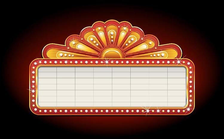 Marquee (sign) wwwclipartkidcomimages464movietheatermarque