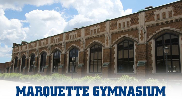 Marquette Gymnasium grfxcstvcomphotosschoolsmarqsportsfacilitie