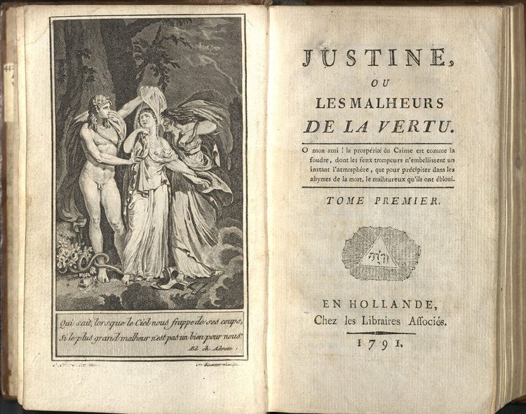 Marquis de Sade: Justine Justine de Sade novel Wikipedia