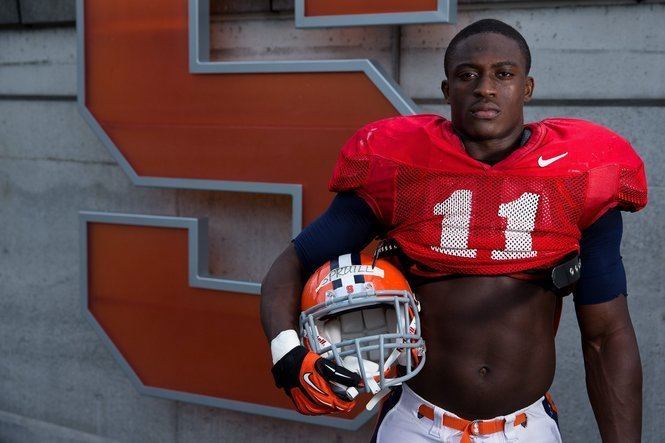 Marquis Spruill Linebacker Marquis Spruill becomes the leader Syracuse39s