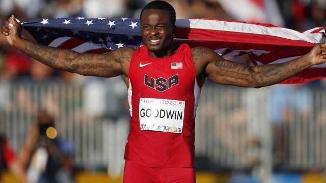 Marquise Goodwin Bills39 Marquise Goodwin Wins Silver In Long Jump At Pan Am