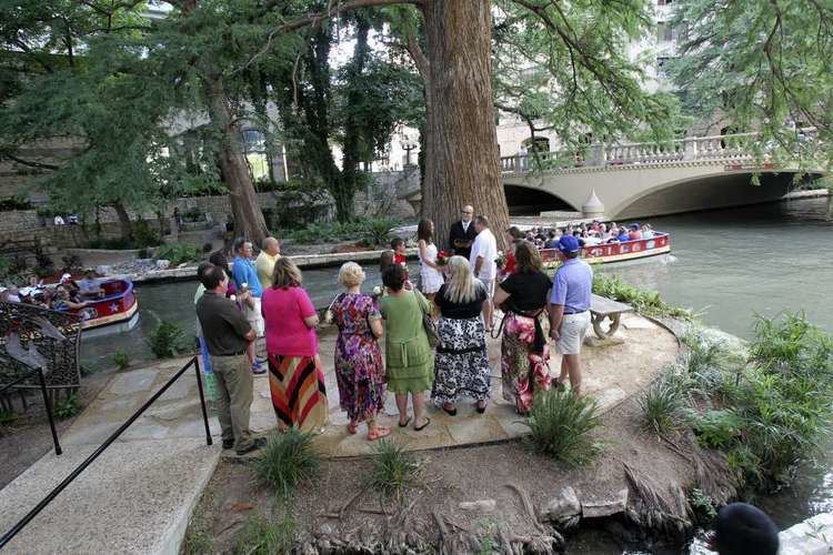 Marriage Island River Walk island may be lucky for marriages San Antonio ExpressNews