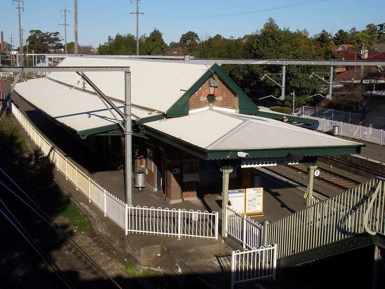 Marrickville railway station
