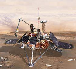Mars Polar Lander Mars Polar Lander Found at Last Sky amp Telescope