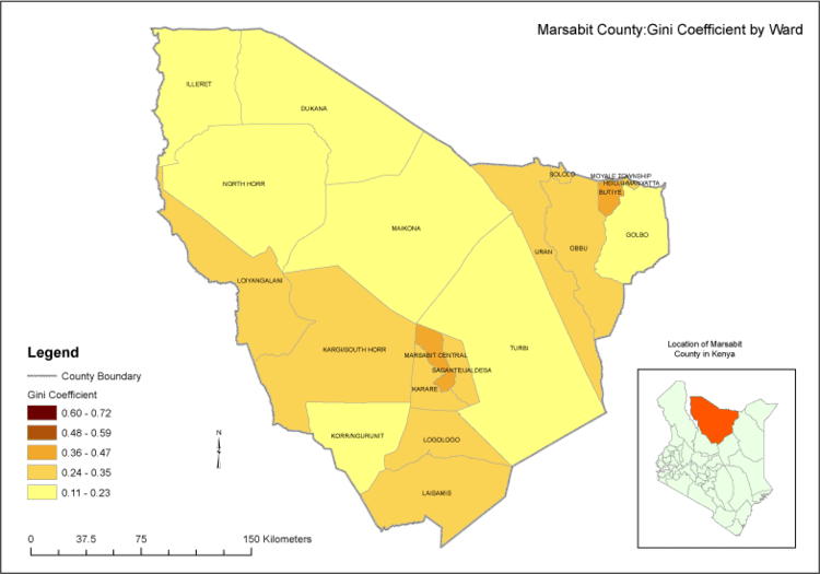 Marsabit County Marsabit Kenya Inequalities