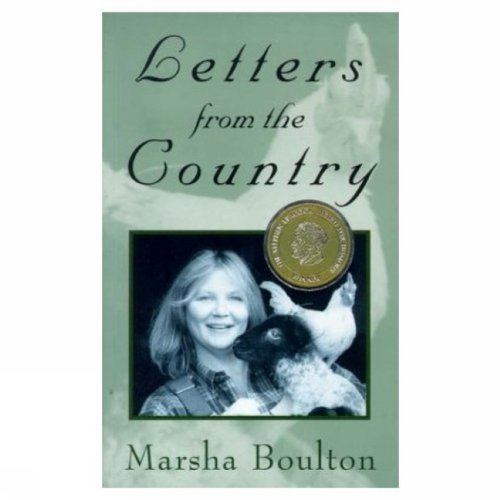 Marsha Boulton Letters from the country Marsha Boulton 9781552780268 Books