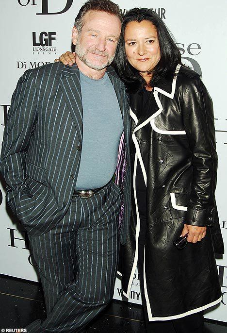 Marsha Garces Williams No laughing matter Robin Williams39 wife files for divorce