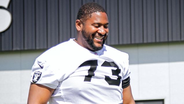 Marshall Newhouse Quick Hits Tackle Marshall Newhouse Talks Raiders Coaching Staff On