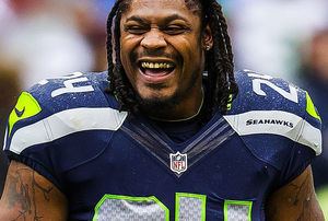Marshawn Lynch Marshawn Lynch is impossible to understand but beloved by