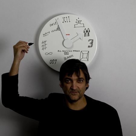Martí Guixé Blank Wall Clock by Mart Guix for Alessi Dezeen