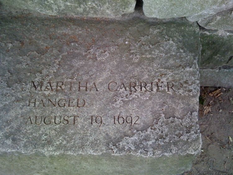 Martha Carrier (Salem witch trials) On august Gallows and Cotton on Pinterest
