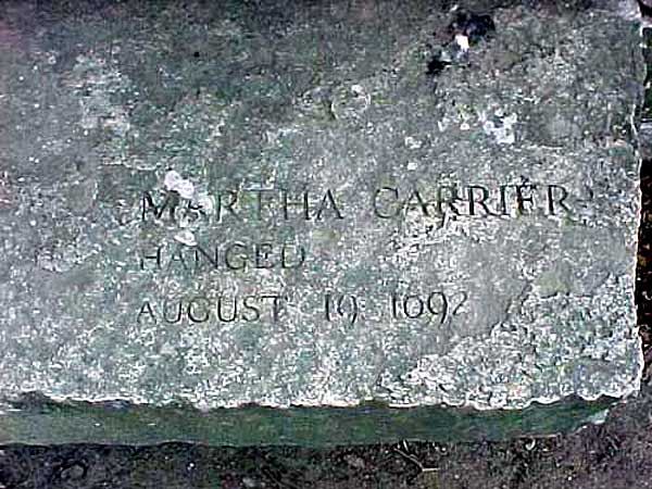 Martha Carrier (Salem witch trials) Witchesquot of Massachusetts Biographies of accused and condemned of