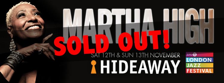 Martha High London Jazz Festival presents Soul legend Martha High at Hideaway
