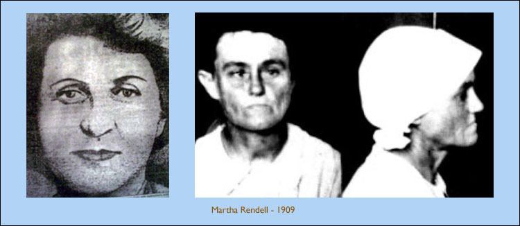 Martha Rendell MARTHA RENDELL CHILD MURDERS 1909