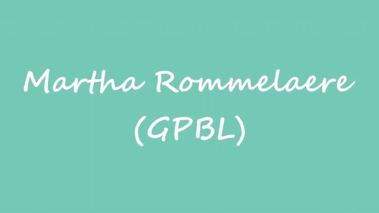 Martha Rommelaere OBM GPBL Player Martha Rommelaere GPBL YouTube