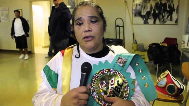 Martha Salazar Martha Salazar after winning WBC belt YouTube