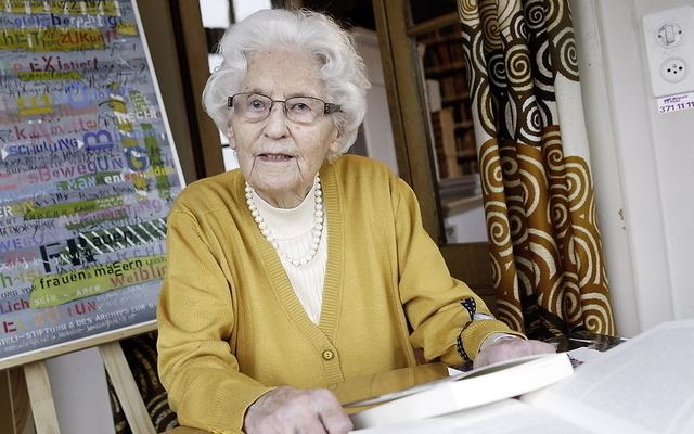 Marthe Gosteli Ittigen Marthe Gosteli feiert ihren 96 Geburtstag News Region