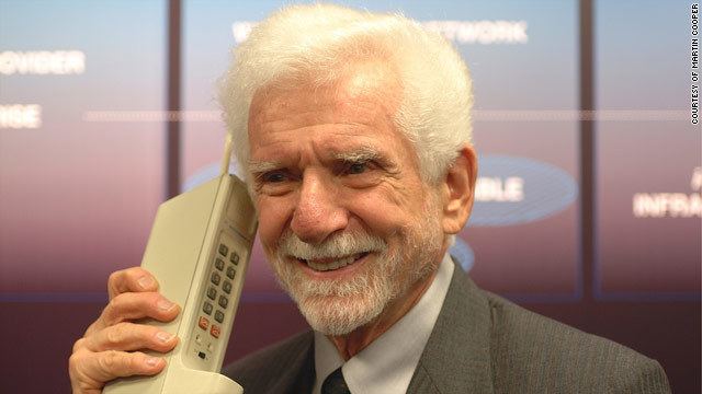 Martin Cooper (inventor) Inventor of cell phone We knew someday everybody would