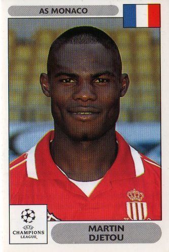 Martin Djetou MONACO Martin Djetou 162 2000 2001 PANINI UEFA Champions