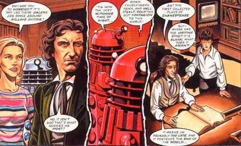 Martin Geraghty Doctor Who artist Martin Geraghty mind probed downthetubesnet