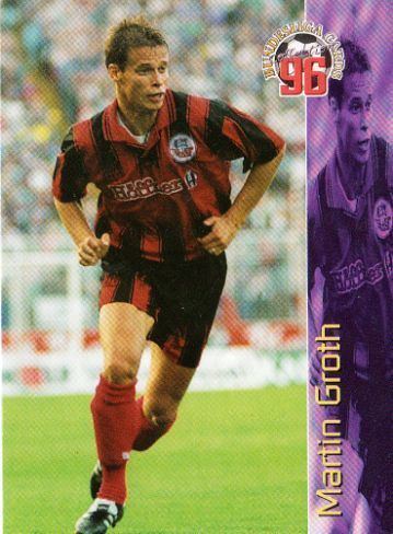 Martin Groth FC HANSA ROSTOCK Martin Groth 96 1996 PANINI Bundesliga 96