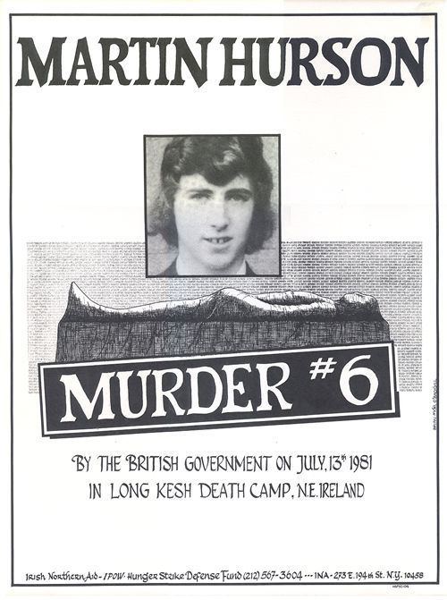 Martin Hurson 1981 Hunger Strikes