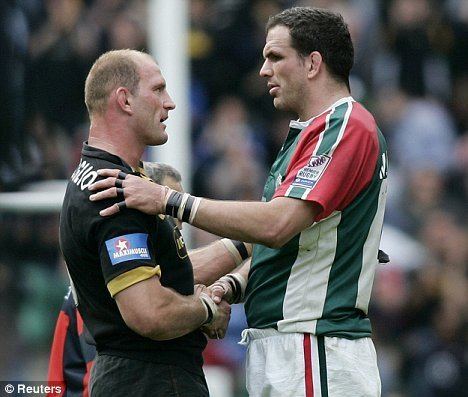 Martin Johnson (rugby union) Leicester legend Martin Johnson hails 39amazing39 career of