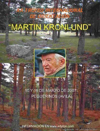 Martin Kronlund Martin Kronlund Trophy WoO Calender
