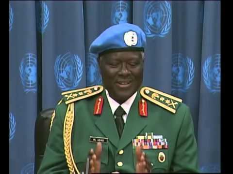 Martin Luther Agwai DARFUR UN FORCE COMMANDER GEN MARTIN LUTHER AGWAI YouTube