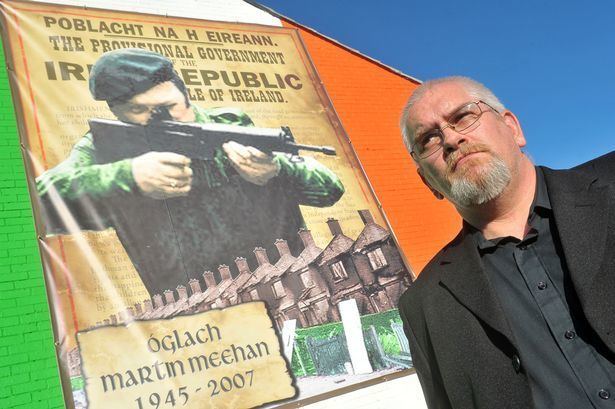 Martin Meehan (Irish republican) Martin Meehan IRA banner slammed by DUP as 39an insult to