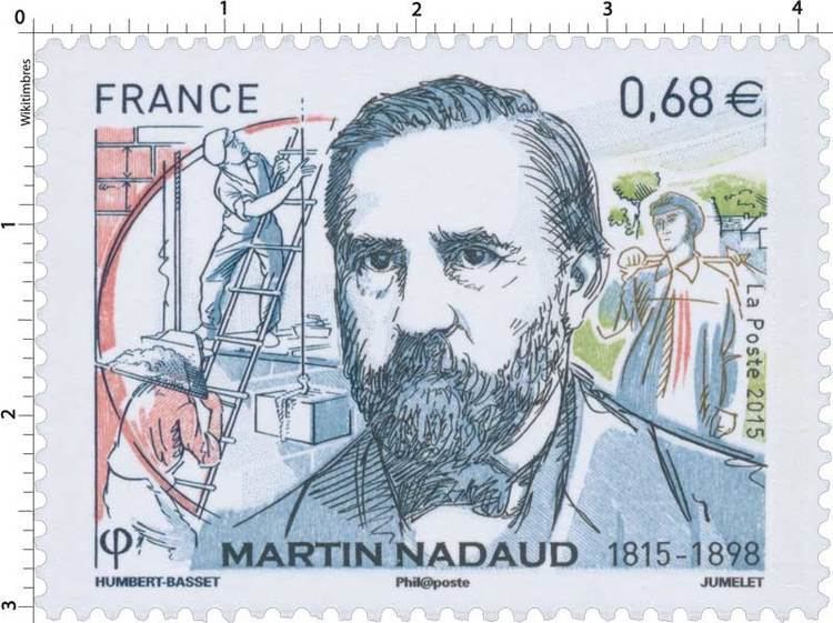 Martin Nadaud Timbre 2015 MARTIN NADAUD 1815 1898 WikiTimbres