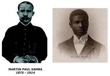 Martin-Paul Samba 8 aot 1914 Rudolf Duala Manga Bell et Martin Paul Samba sont