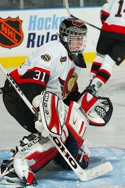Martin Prusek Ottawa Senators goaltending history Martin Prusek