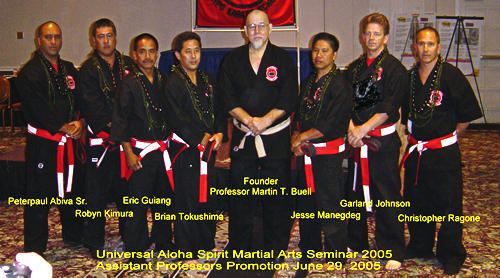 Martin T. Buell Universal Kempo Karate Schools Association UKKSA