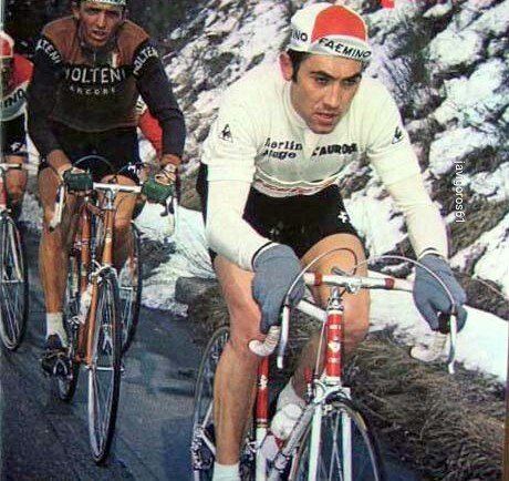 Martin Van Den Bossche ParisNice 1970 Eddy Merckx Martin Van Den Bossche Cycling now