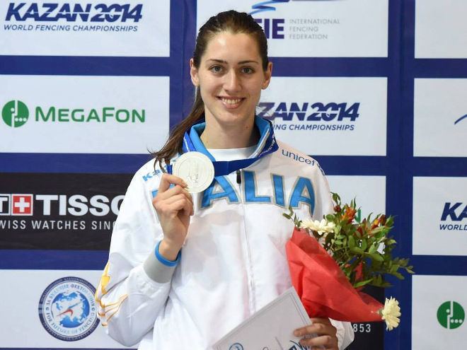 Martina Batini Martina Batini vicecampionessa del mondo PaginaQPaginaQ