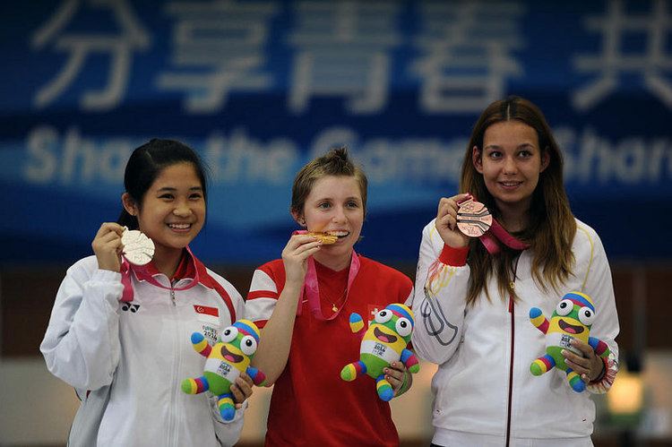 Martina Veloso Shooter Martina Veloso Wins First Youth Olympic Medal for Singapore