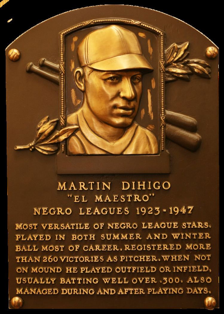 Martín Dihigo Dihigo Martn Baseball Hall of Fame