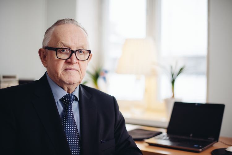 Martti Ahtisaari CMI Peace broker