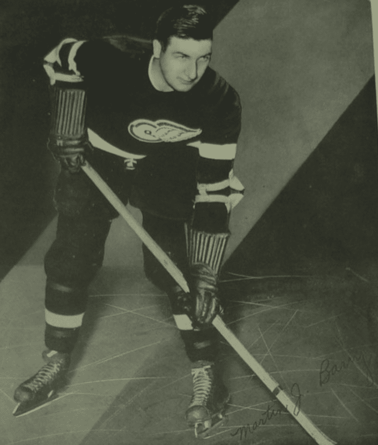 Marty Barry Marty Barry Detroit Red Wings 1938 HockeyGods
