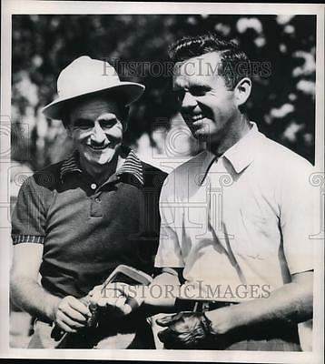 Marty Furgol 1950 Press Photo Columbus Ohio Lloyd Mangaum Marty Furgol Pga Golf