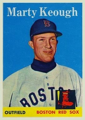 Marty Keough 1958 Topps Marty Keough 371 Baseball Card Value Price Guide