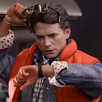 Marty McFly Back to the Future Marty McFly Sixth Scale Figure by Hot Toy