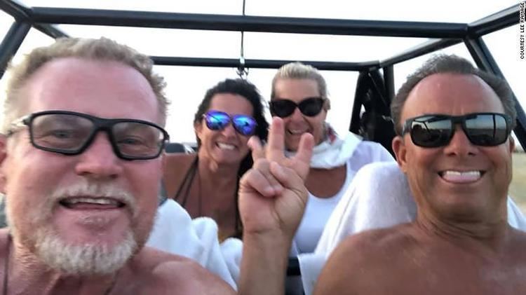 From left, Lee Ramage, Tammi Hernandez-Rammage, Nancy Smith and Marty Smith. The four were together in the dune buggy. This photo captures a moment from the couple&#39;s final hours.