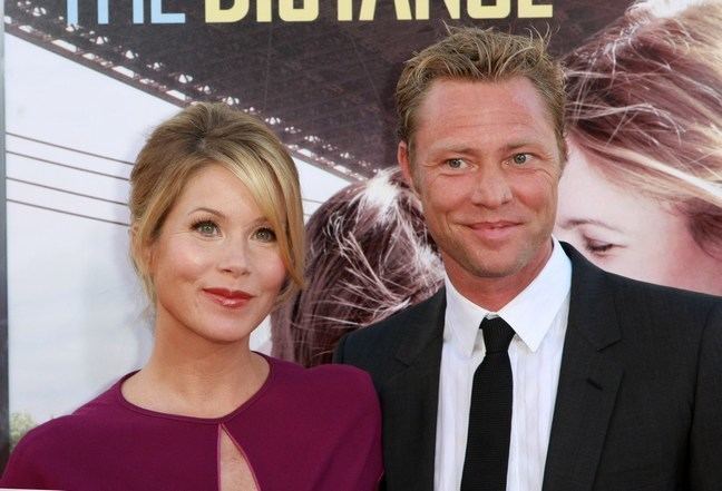 Martyn LeNoble Christina Applegate And Martyn LeNoble Welcome Their First