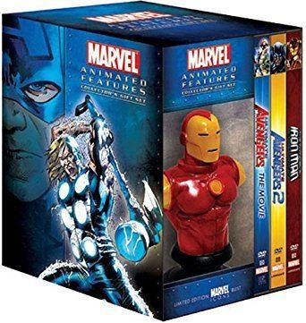 Marvel Animated Features Amazoncom Marvel Animated Features Gift Set Justin Gross Grey