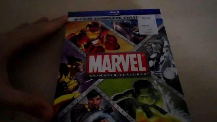 Marvel Animated Features Marvel Animated Features 8 Film collection Unboxing YouTube