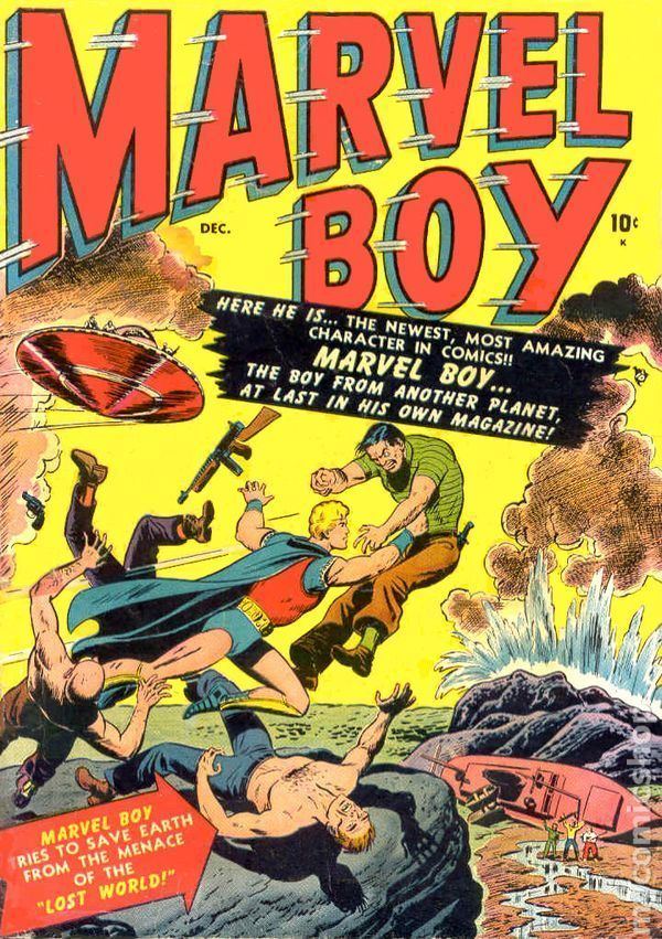 Marvel Boy Marvel Boy 1950 comic books