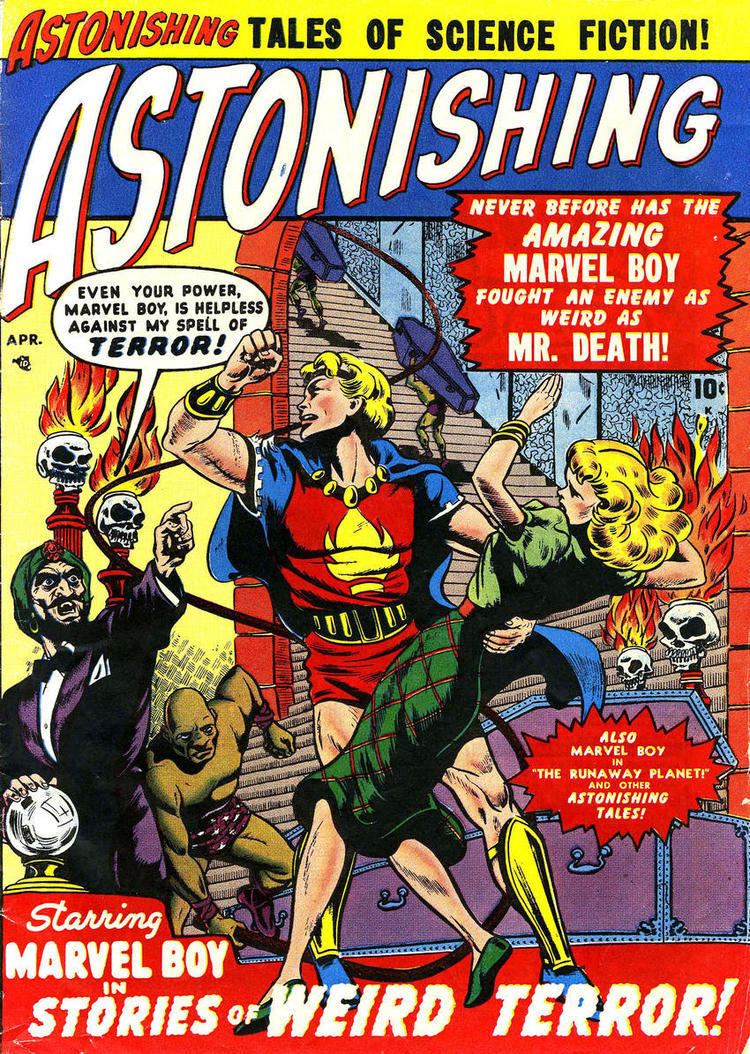 Marvel Boy Pappy39s Golden Age Comics Blogzine Number 1145 The Astonishing